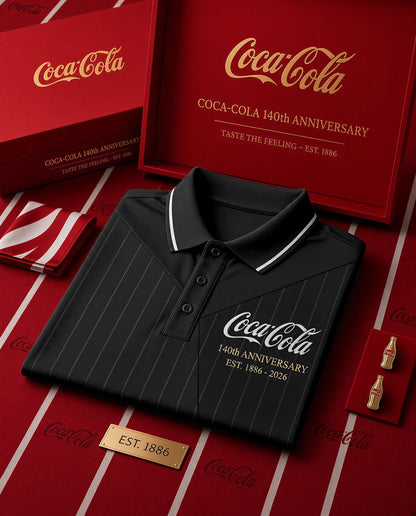 Cola 140th Anniversary Polo V13 , Cola Shirt , Cola 2026 Shirt