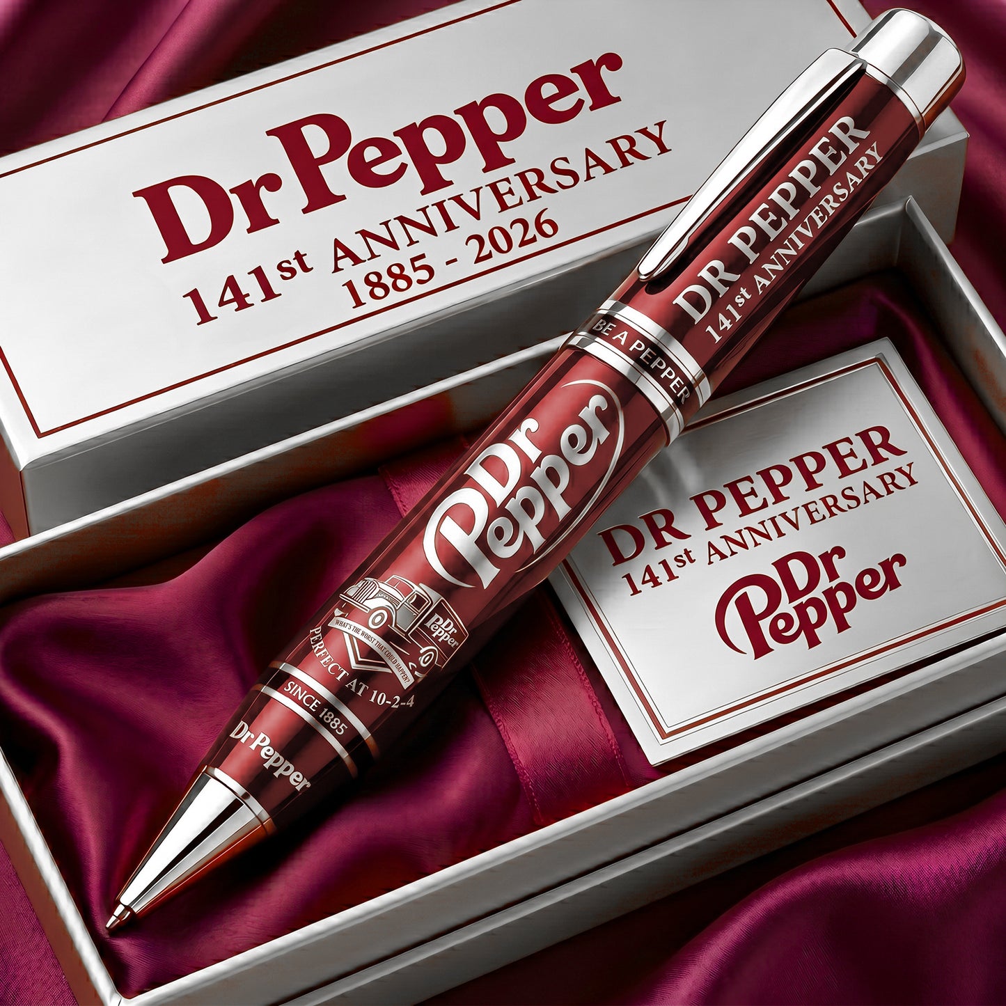 Dr Pepper 141st Anniversary Edition Ballpoint Pen V3
