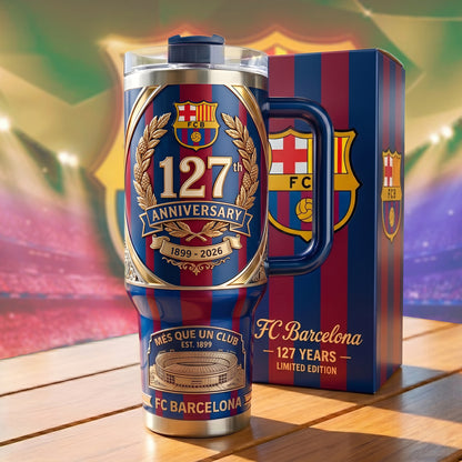 Barca 127th Anniversary Insulated Tumbler 30oz , Barca Tumbler 40oz