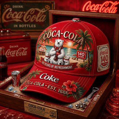 Cola 140th Anniversary Cap V27, Cola Vintage Cap