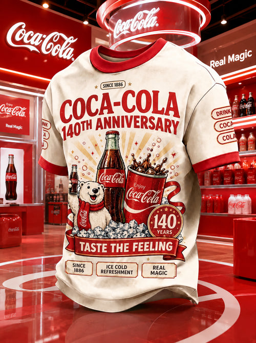 Cola 140th Anniversary T-Shirt V9, Cola T-Shirt 2026