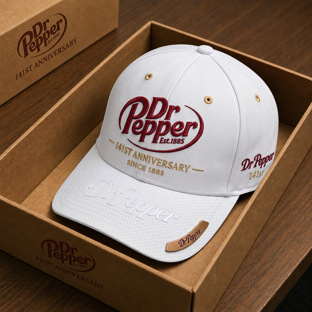 Dr Pepper 141st Anniversary Cap V6, Dr Pepper Vintage Cap