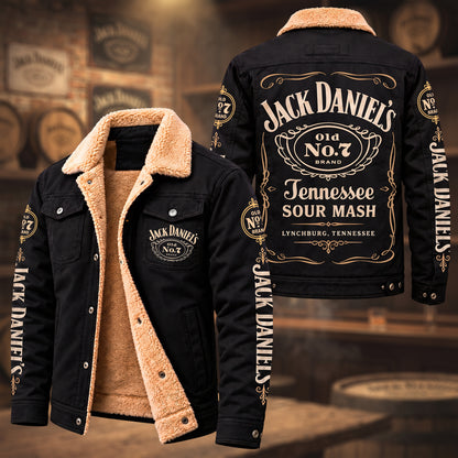 Jack Dani Old No.7 Brand Fleece Thermal Cotton Jacket