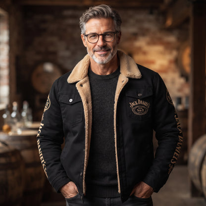 Jack Dani Old No.7 Brand Fleece Thermal Cotton Jacket