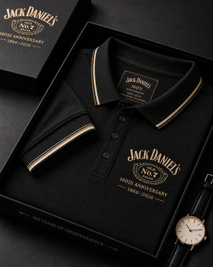 Jack Dani 160th Anniversary Polo V5, Jack Dani Shirt , Jack Dani 2026 Shirt