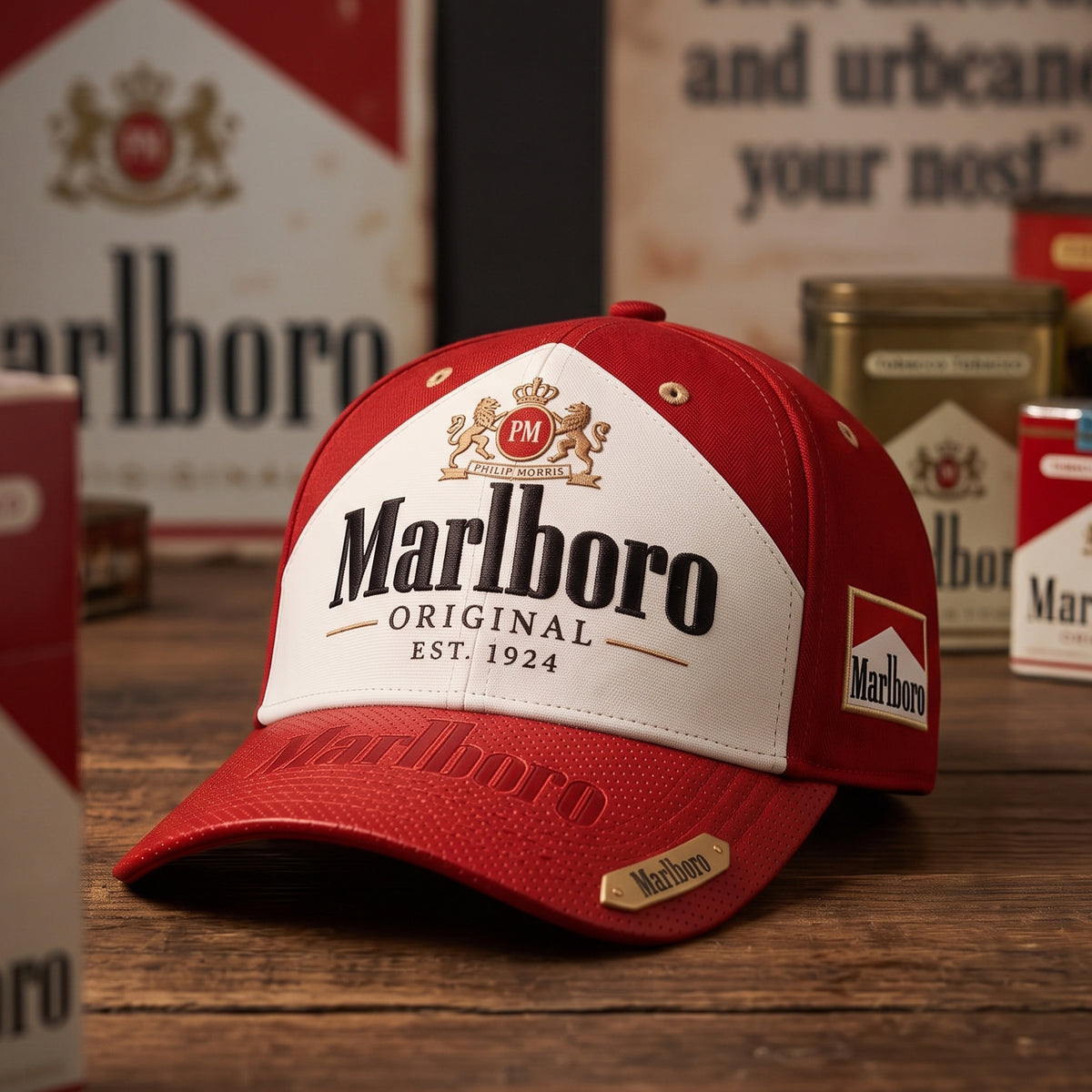 Marlboro EST. 1924 Cap, Marlboro Vintage Classic Cap