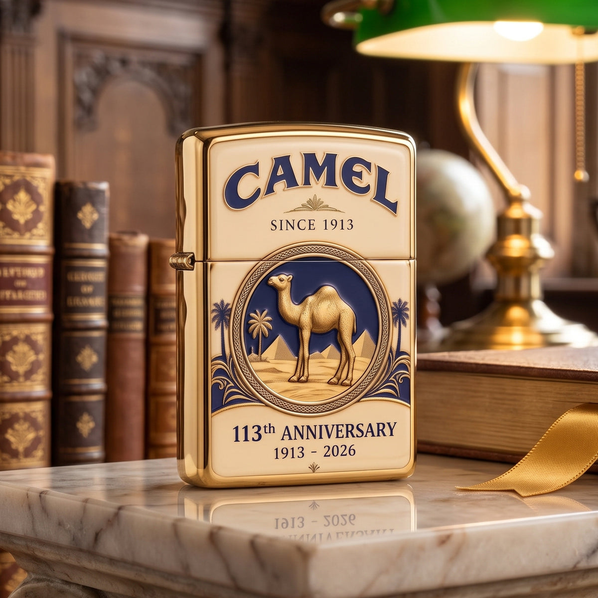 Camel 113th Anniversary Zippo Lighter, Camel Since 1913 Zippo Lighter