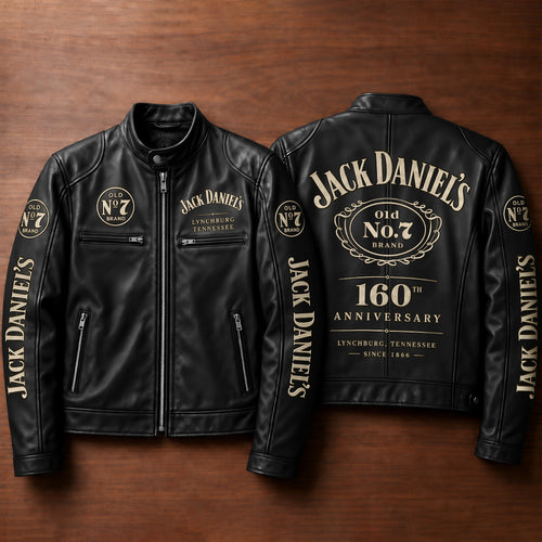 Jack Dani 160th Anniversary Collar Leather Jacket V12