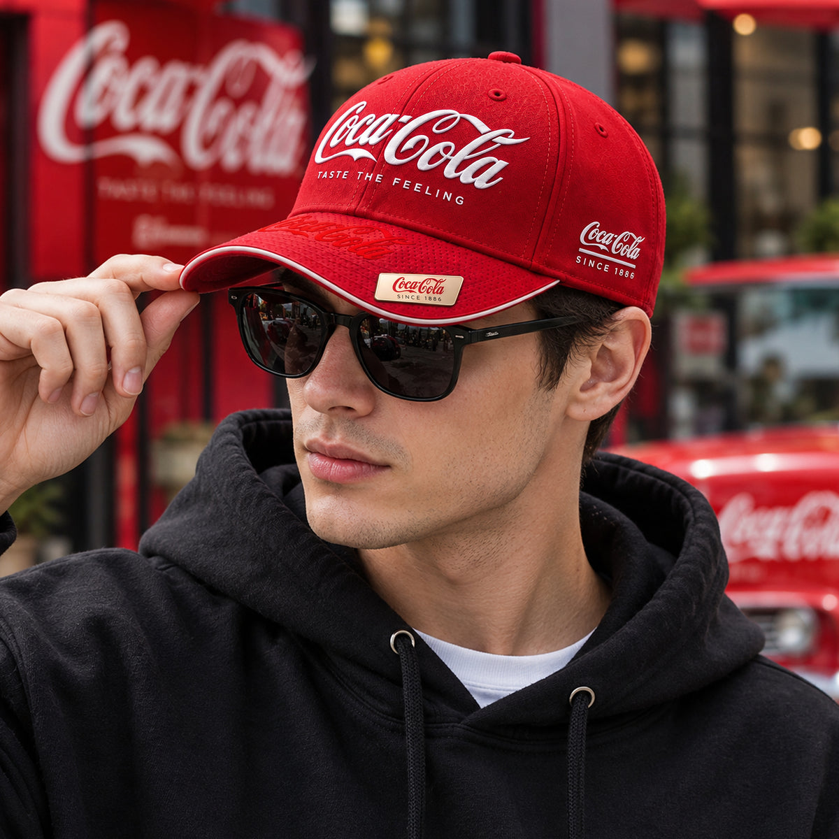 Cola Taste The Feeling Cap, Cola EST. 1886 Cap V37