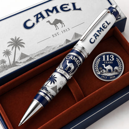 Camel 113th Anniversary Edition Ballpoint Pen, Camel EST. 1913 Pen