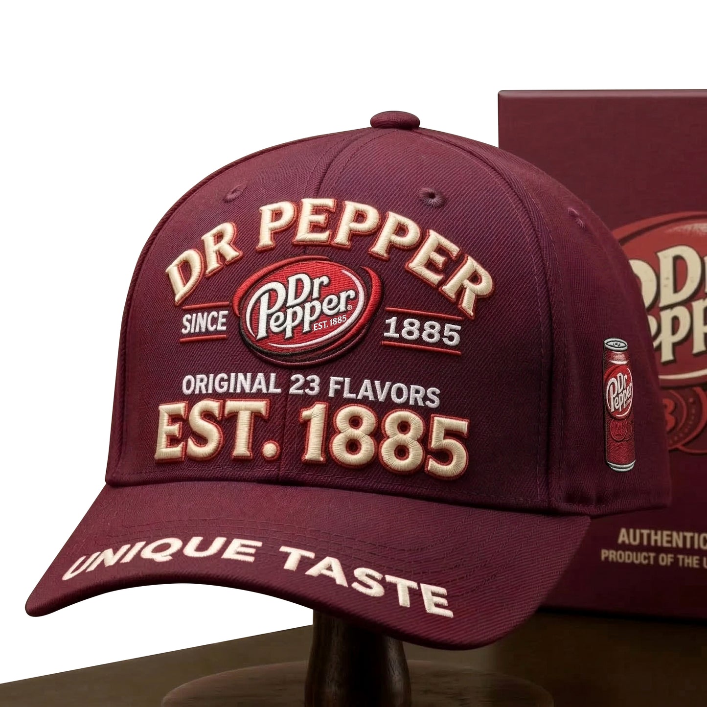Dr Pepper EST. 1885 Cap V3, Dr Pepper Luxury Classic Cap