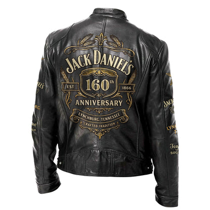 Jack Dani 160th Anniversary Collar Leather Jacket