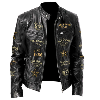 Jack Dani 160th Anniversary Collar Leather Jacket