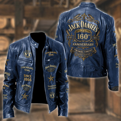 Jack Dani 160th Anniversary Collar Leather Jacket