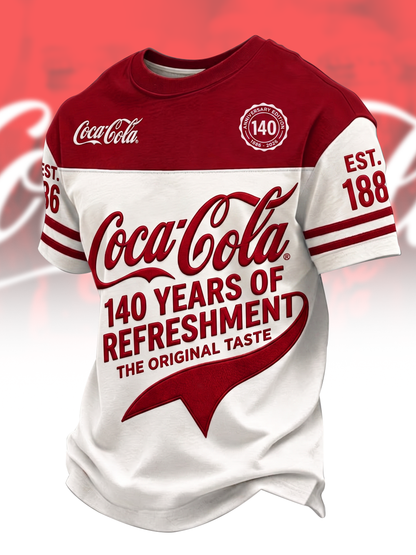 Cola 140th Anniversary T Shirt V5, Cola T-Shirt 2026