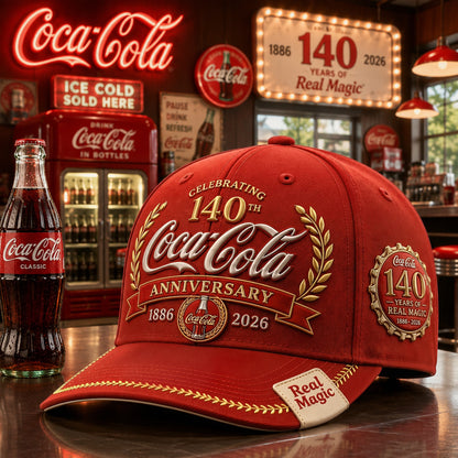Cola 140th Anniversary Cap V33, Cola Vintage Cap