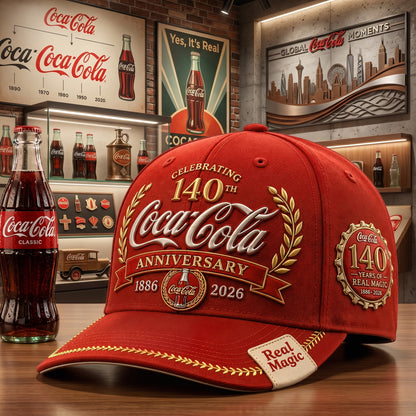Cola 140th Anniversary Cap V33, Cola Vintage Cap