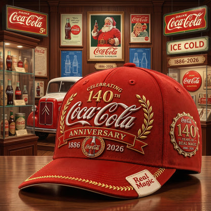 Cola 140th Anniversary Cap V33, Cola Vintage Cap