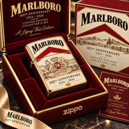 Marlbor 102nd Anniversary Zippo Lighter V2
