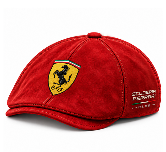 Scuderia Ferrar Racing Ivy Cap , Flat Cap