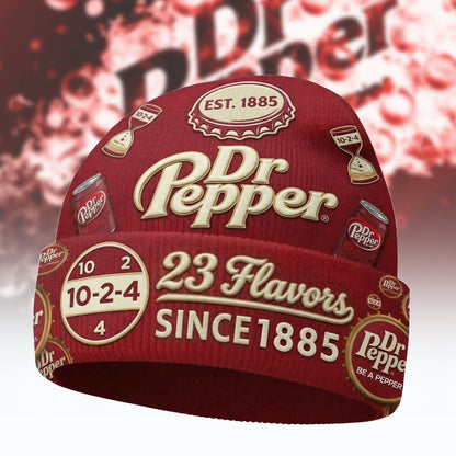 Dr Pepper EST. 1885 Beanie Hat