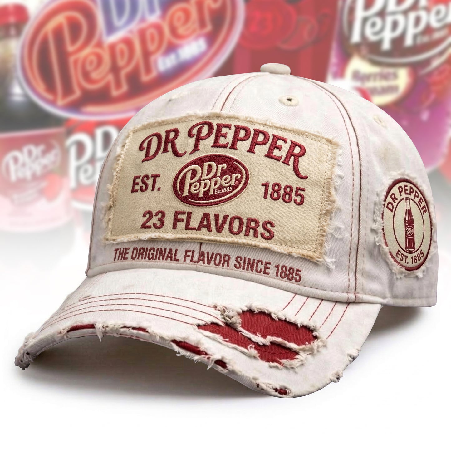 Dr Pepper EST. 1885 Cap V4, Dr Pepper Luxury Classic Cap