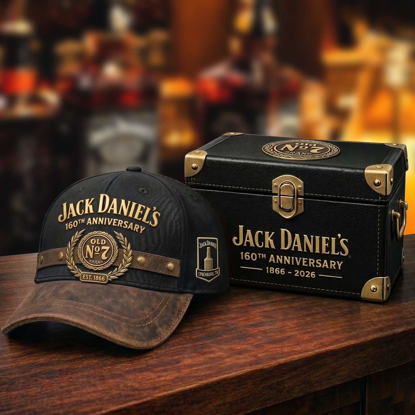 Jack Dani 160TH Anniversary Cap V17, Jack Dani Vintage Classic Cap