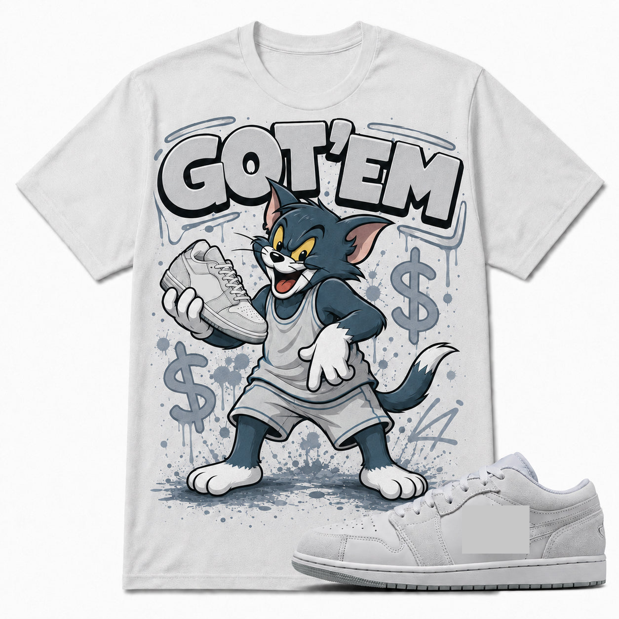 "GOT'EM" Shirt To Match AJ 1 Low Craft, AJ 1 Matching Shirt