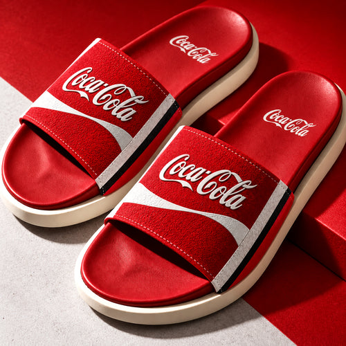 Cola Taste The Feeling Custom Leather Sandals V3