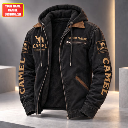 Camel Since 1913 Fur lining Paddle Jacket, Personalized Camel Jacket