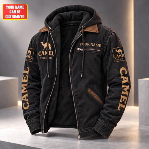 Camel Since 1913 Fur lining Paddle Jacket, Personalized Camel Jacket