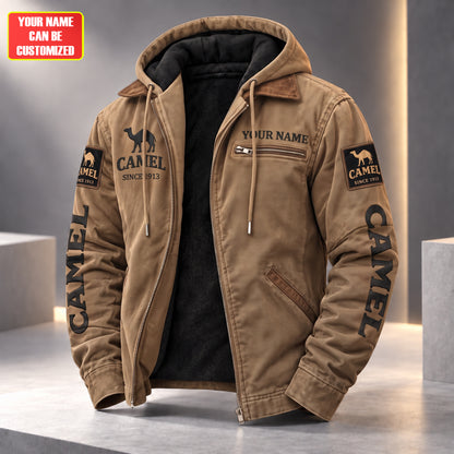 Camel Since 1913 Fur lining Paddle Jacket, Personalized Camel Jacket