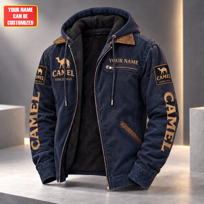 Camel Since 1913 Fur lining Paddle Jacket, Personalized Camel Jacket