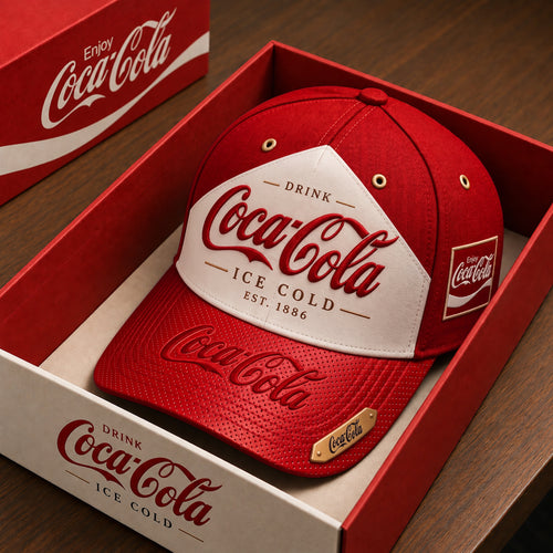 Cola Drink Ice Cold Cap, Cola EST. 1886 Vintage Classic Cap