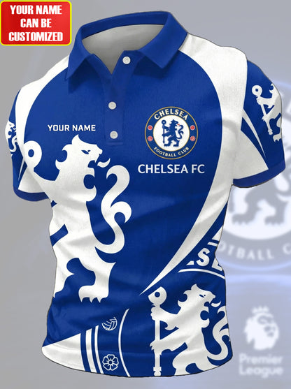 Personalized Chelsea FC Polo V2 , Chelsea Shirt , Chelsea 2026 Shirt