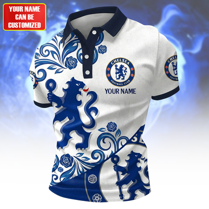 Personalized Chelsea FC Polo , Chelsea Shirt , Chelsea 2026 Shirt
