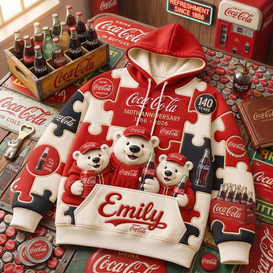 Cola 140th Anniversary Unisex Hoodie V6