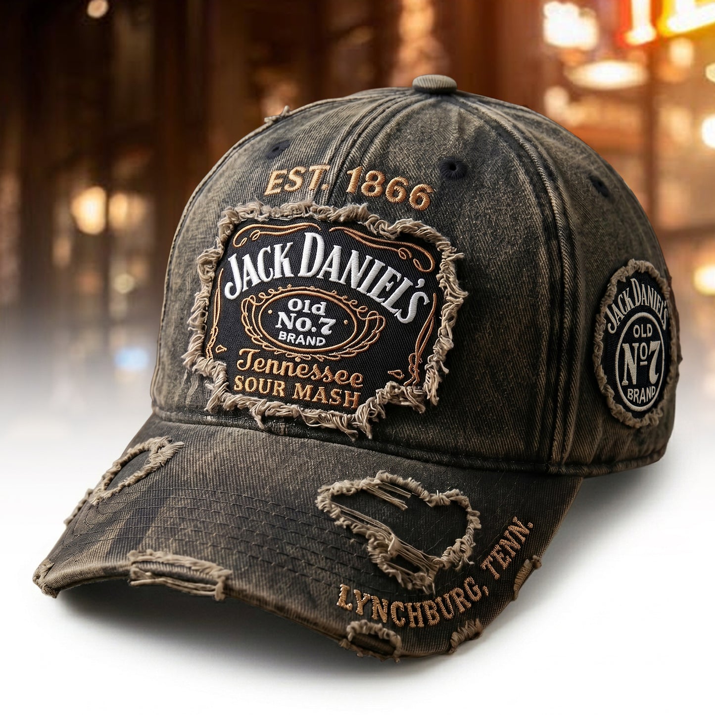 Jack Dani EST. 1866 Cap V18, Jack Dani Vintage Classic Cap