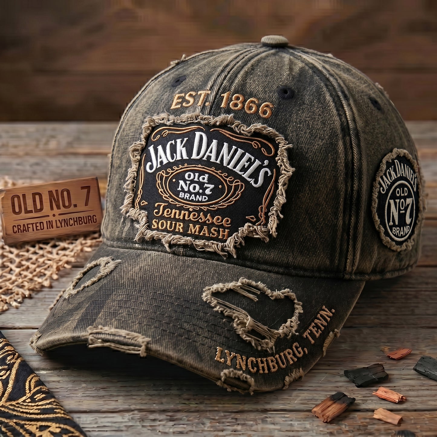 Jack Dani EST. 1866 Cap V18, Jack Dani Vintage Classic Cap