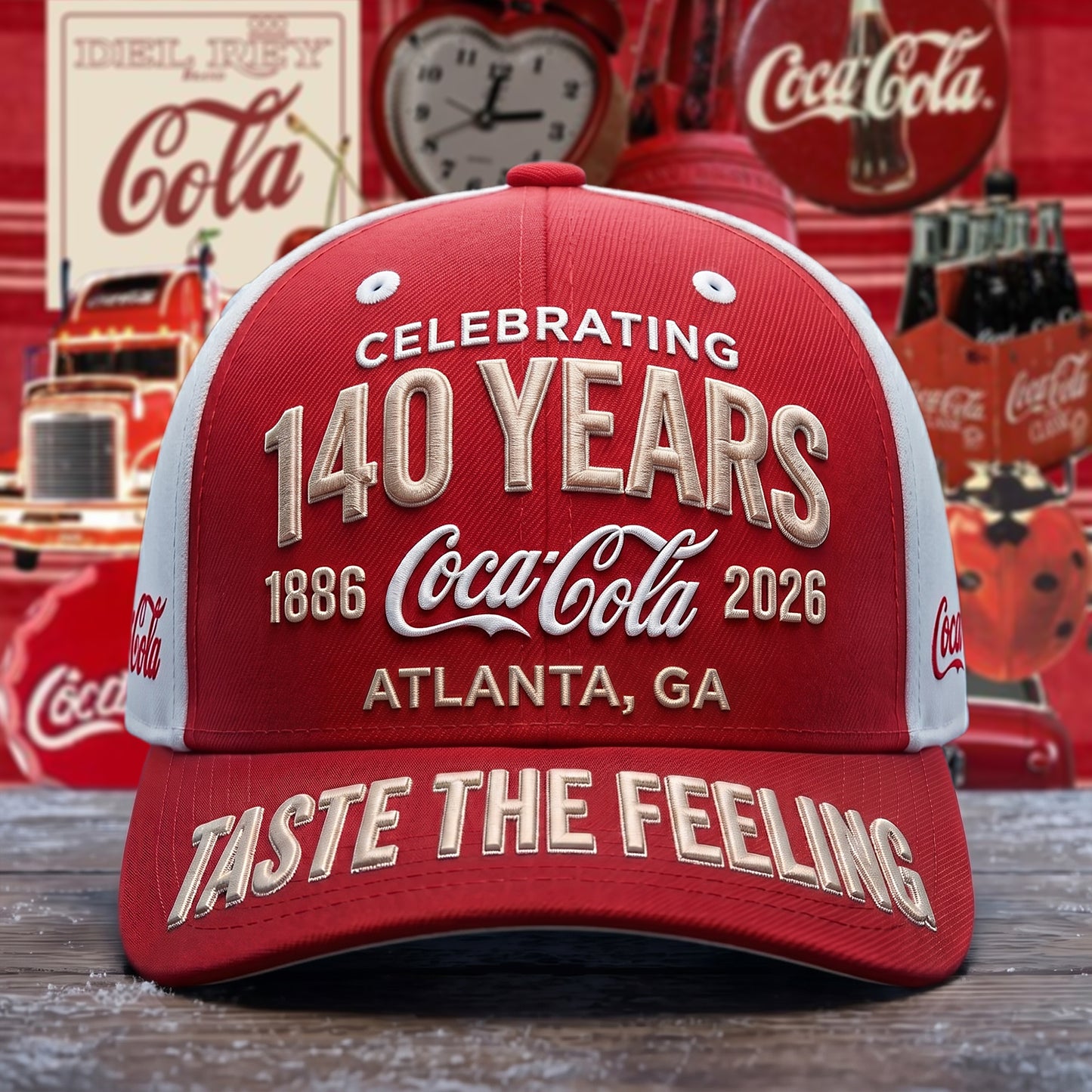 Cola 140th Anniversary Cap V20, Cola Luxury Cap