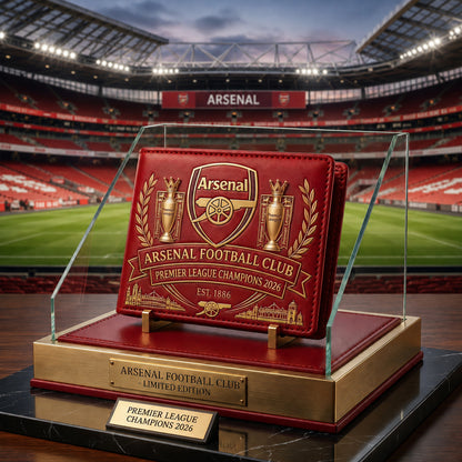 Ars FC Champions Premier League 2026 Leather Wallet