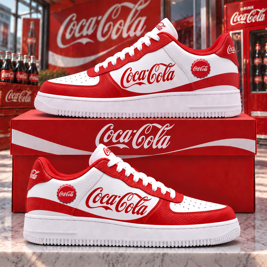 Cola Classic AF1 Custom Sneaker