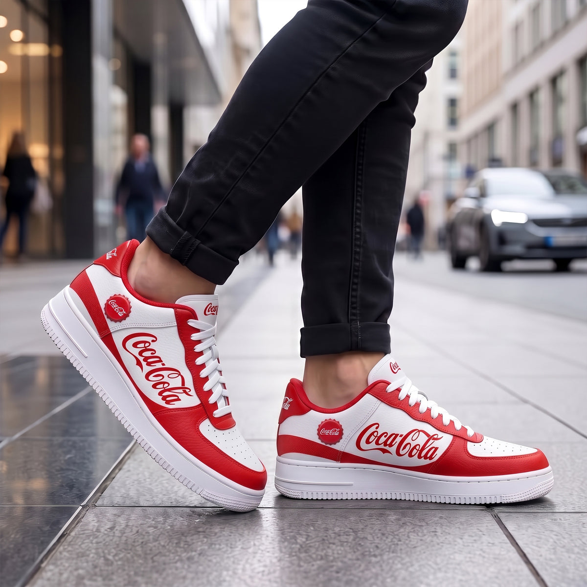 Cola Classic AF1 Custom Sneaker