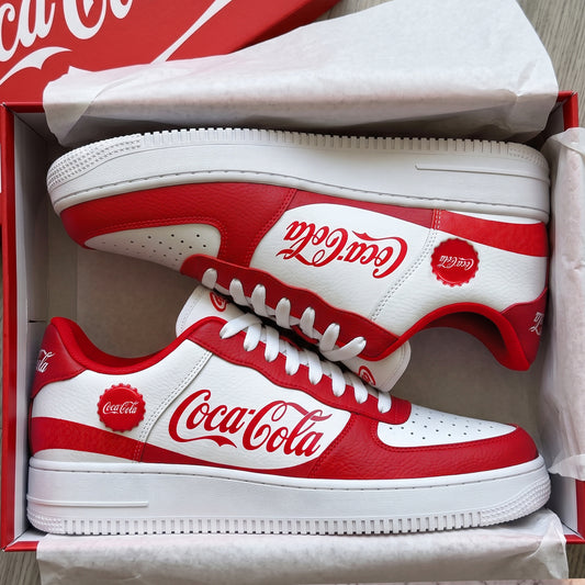 Cola Classic AF1 Custom Sneaker