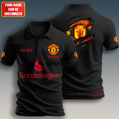 M.U FC Polo V2 , M.U Shirt , M.U 2026 Shirt