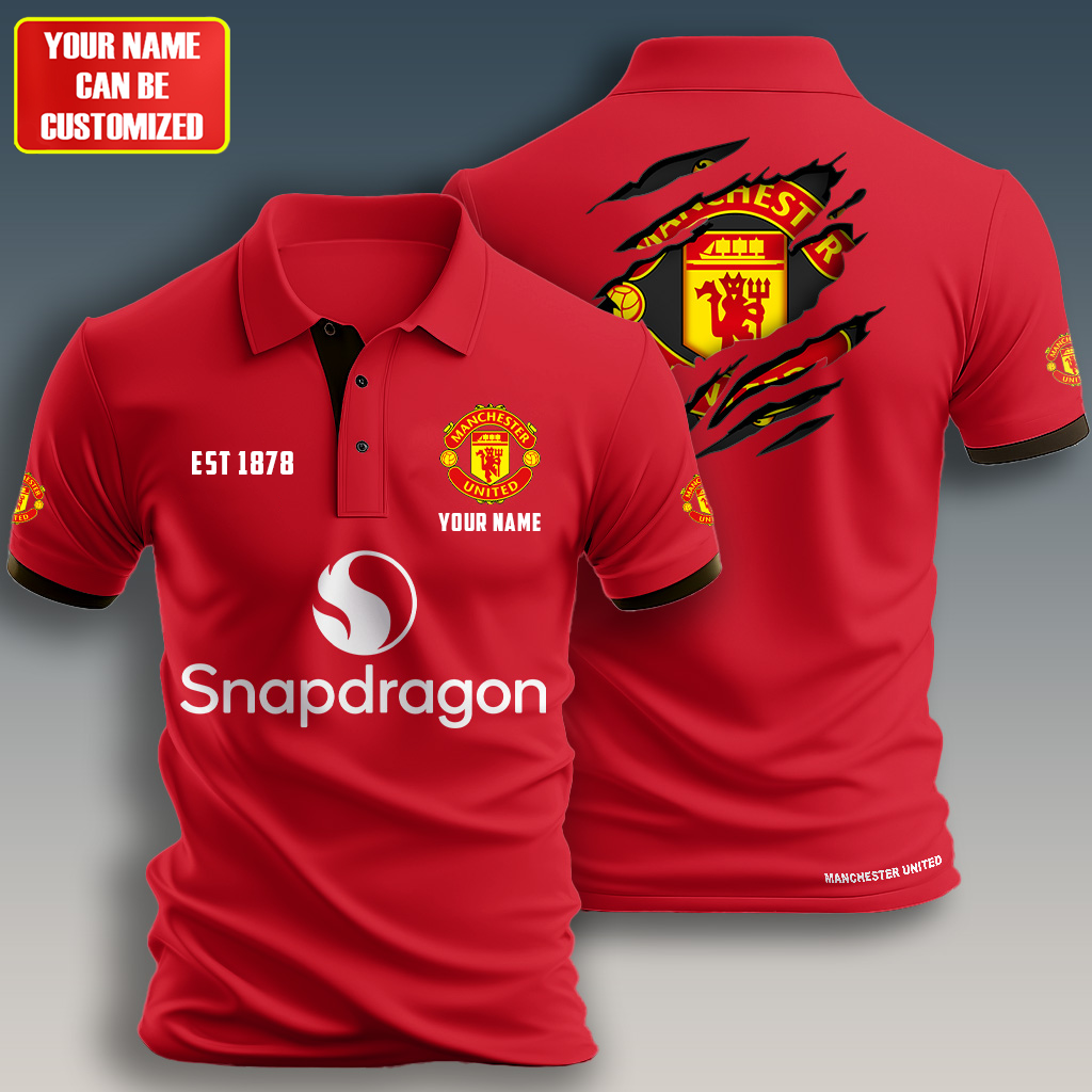M.U FC Polo V2 , M.U Shirt , M.U 2026 Shirt