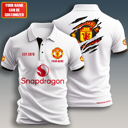 M.U FC Polo V2 , M.U Shirt , M.U 2026 Shirt