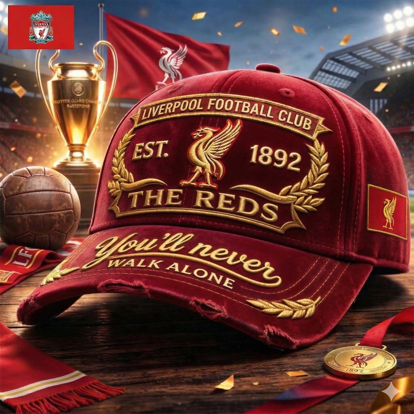 L.V.P EST. 1892 Cap V4, L.V.P Luxury Classic Cap