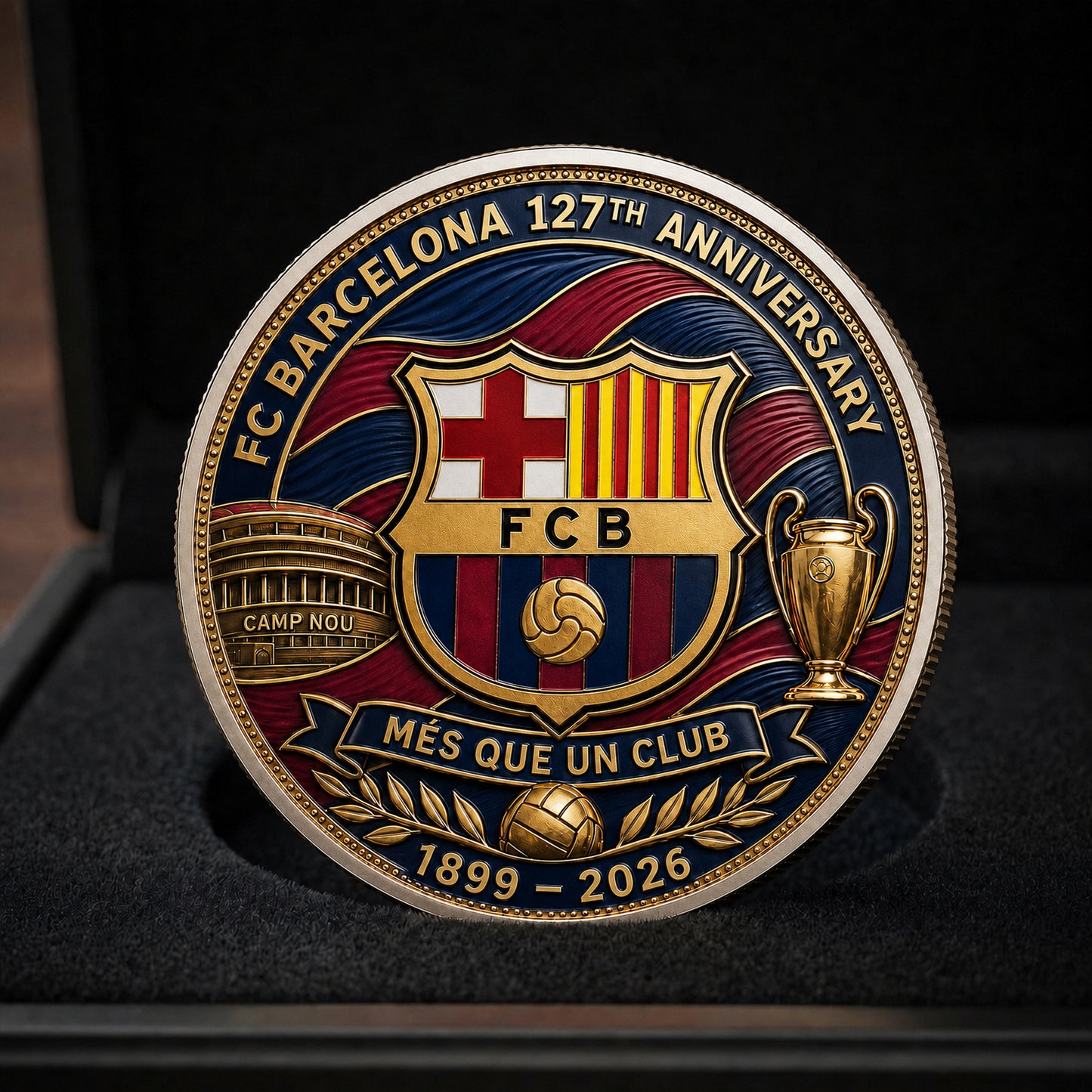 Barca 127th Anniversary Commemorative Coin