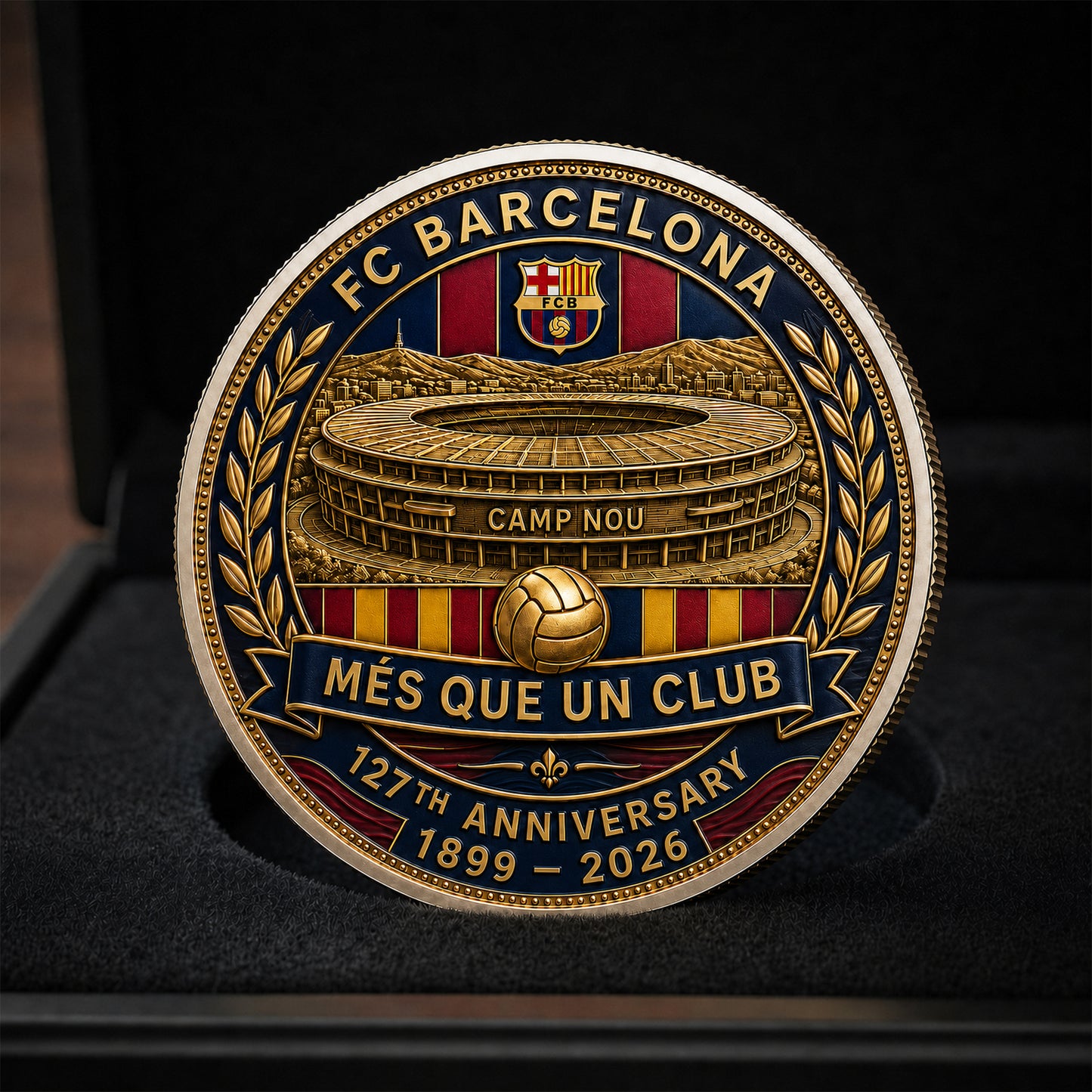 Barca 127th Anniversary Commemorative Coin